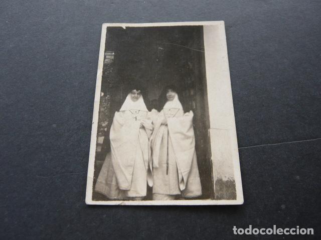 Fotograf&iacute;a antigua: MONJAS EN CONVENTO ANTIGUA FOTOGRAFIA 6 X 8 CM