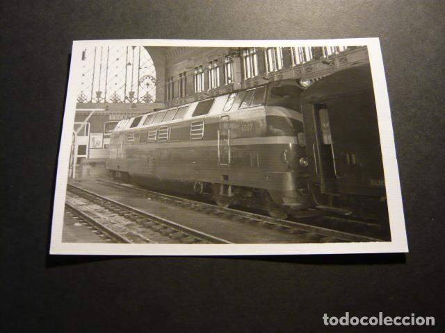 Fotograf&iacute;a antigua: ESTACION FERROCARRIL TREN ANTIGUA FOTOGRAFIA 9 X 13 CM