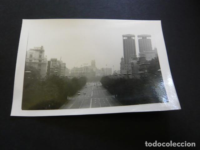 Antique Photography: MADRID DETALLE URBANO ANTIGUA FOTOGRAFIA 7,5 X 10,5 CM