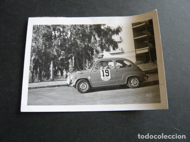 Antique Photography: VI PRUEBA DE REGULARIDAD EL PAVO 1967 AUTOMOVILISMO ANTIGUA FOTOGRAFIA 8 X 11 CM