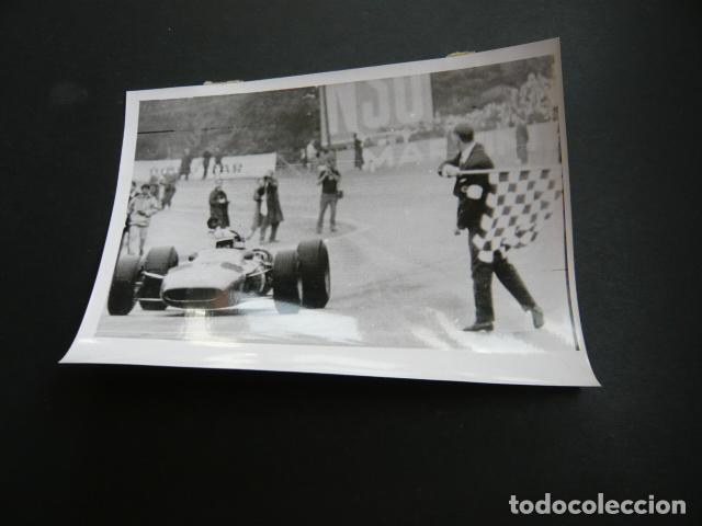 Fotograf&iacute;a antigua: GRAN PREMIO DE BELGICA 1966 AUTOMOVILISMO ANTIGUA FOTOGRAFIA ORIGINAL 18 X 24 CM