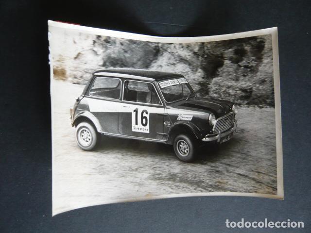 Fotograf&iacute;a antigua: IV CUESTA A LA MINA AUTOMOVILISMO 1970 ANTIGUA FOTOGRAFIA 13 X 7 CM