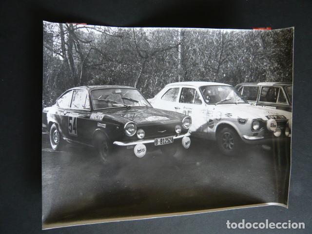 Fotograf&iacute;a antigua: RALLYE FIRESTONE AUTOMOVILISMO 1970 ANTIGUA FOTOGRAFIA 18 X 24 CM