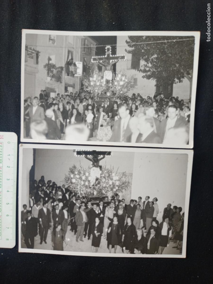 Antique Photography: 2 fotos. Procesi&oacute;n 9-9-1968