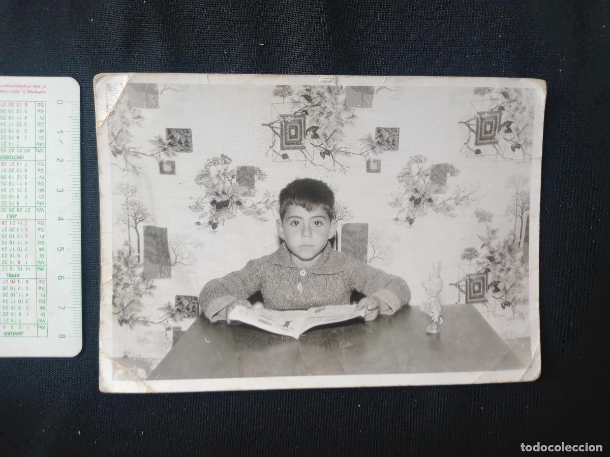 Fotograf&iacute;a antigua: Foto colegial dedicada