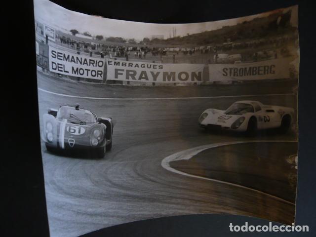 Antique Photography: MADRID CIRCUITO DEL JARAMA CARRERAS AUTOMOVILISMO 1969 FOTOGRAFIA ORIGINAL 18 X 24 CM