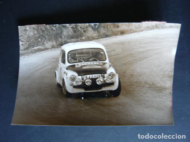 Fotograf&iacute;a antigua: IX RALLYE DE INVIERNO AUTOMOVILISMO 1969 FOTOGRAFIA ORIGINAL 12 X 18 CM