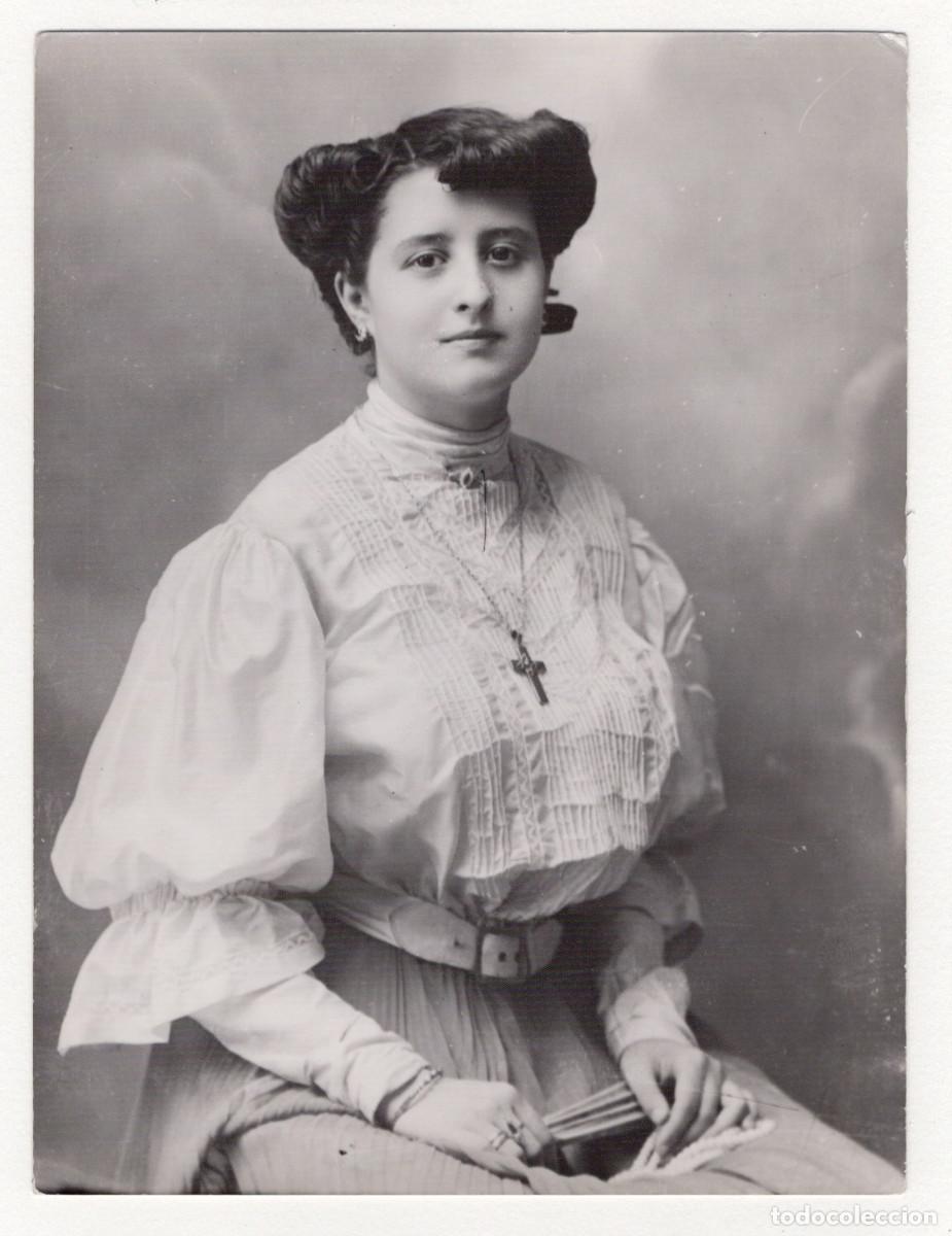 Antique Photography: CONCHITA LEDESMA, ACTRIZ. FOTOGRAF&Iacute;A 18X24CM.