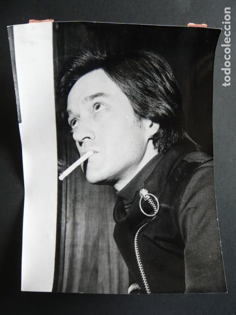 Fotograf&iacute;a antigua: ISMAEL CANTANTE ANTIGUA FOTOGRAFIA ORIGINAL 18 X 24 CM
