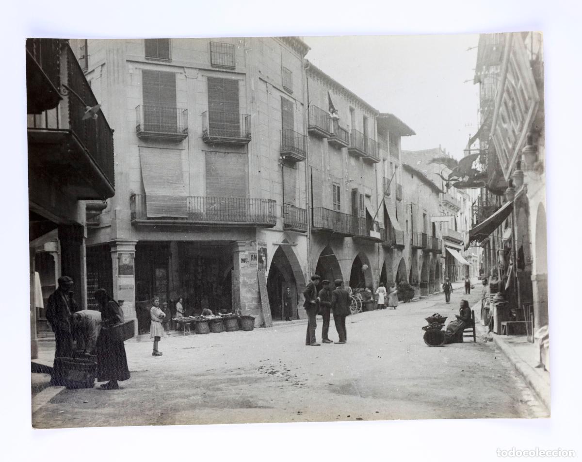 Fotograf&iacute;a antigua: TARREGA, FOTOGRAF&Iacute;A 18X24CM.