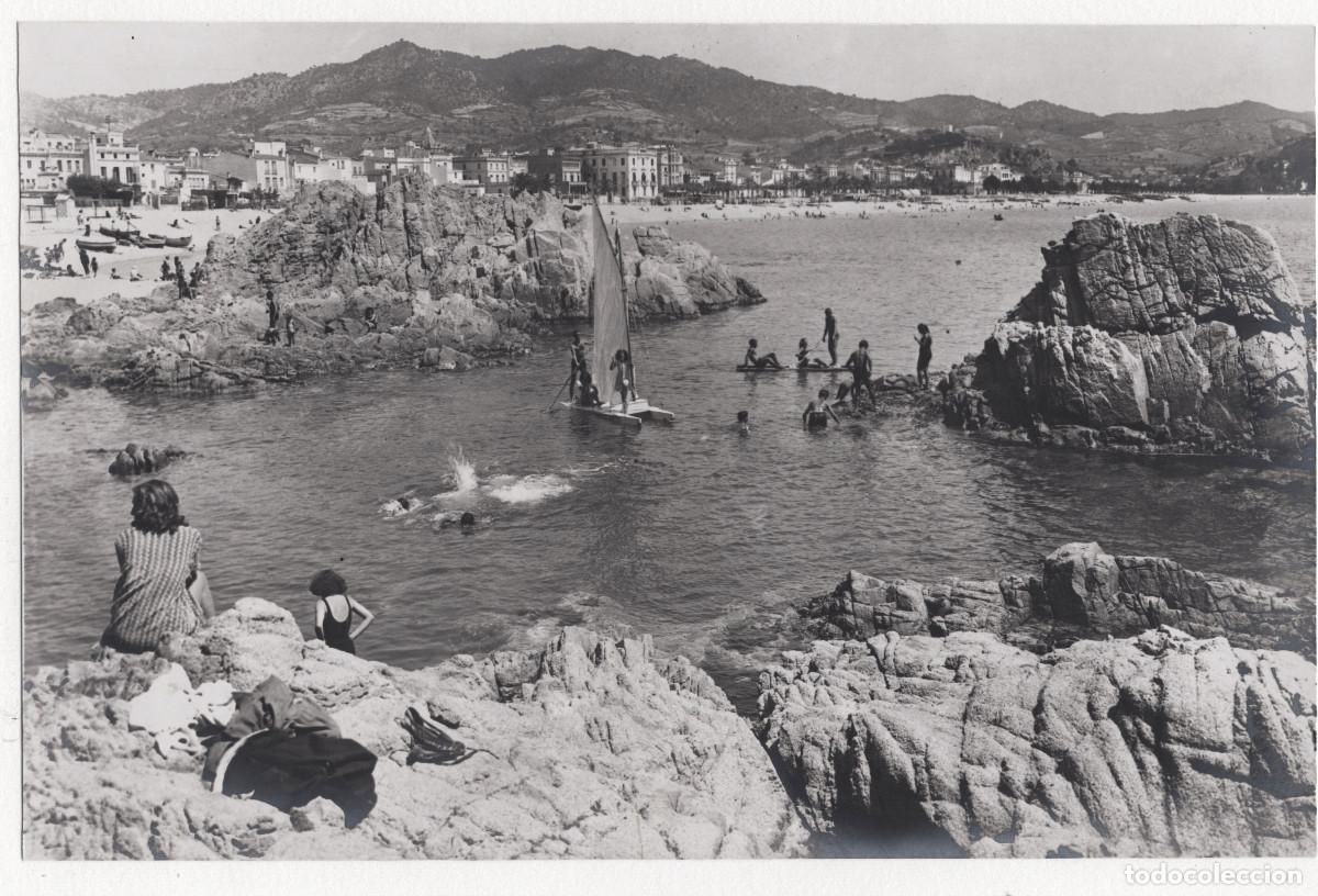 Antique Photography: LLOTET DE MAR, AGOSTO 1942, FOTO MART&Iacute;NEZ, 18x28xm.