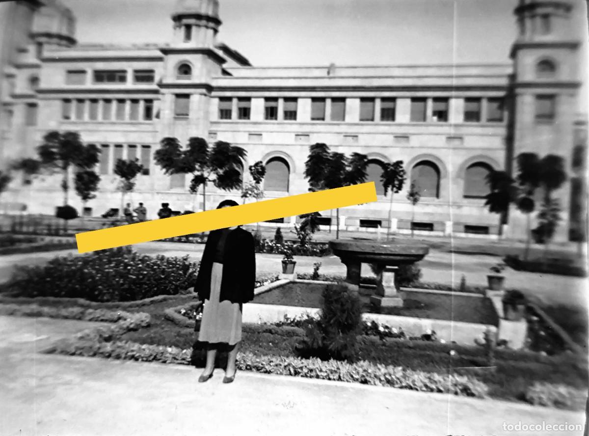Alte Fotografie: Antiguo negativo de fotograf&iacute;a. Valencia.