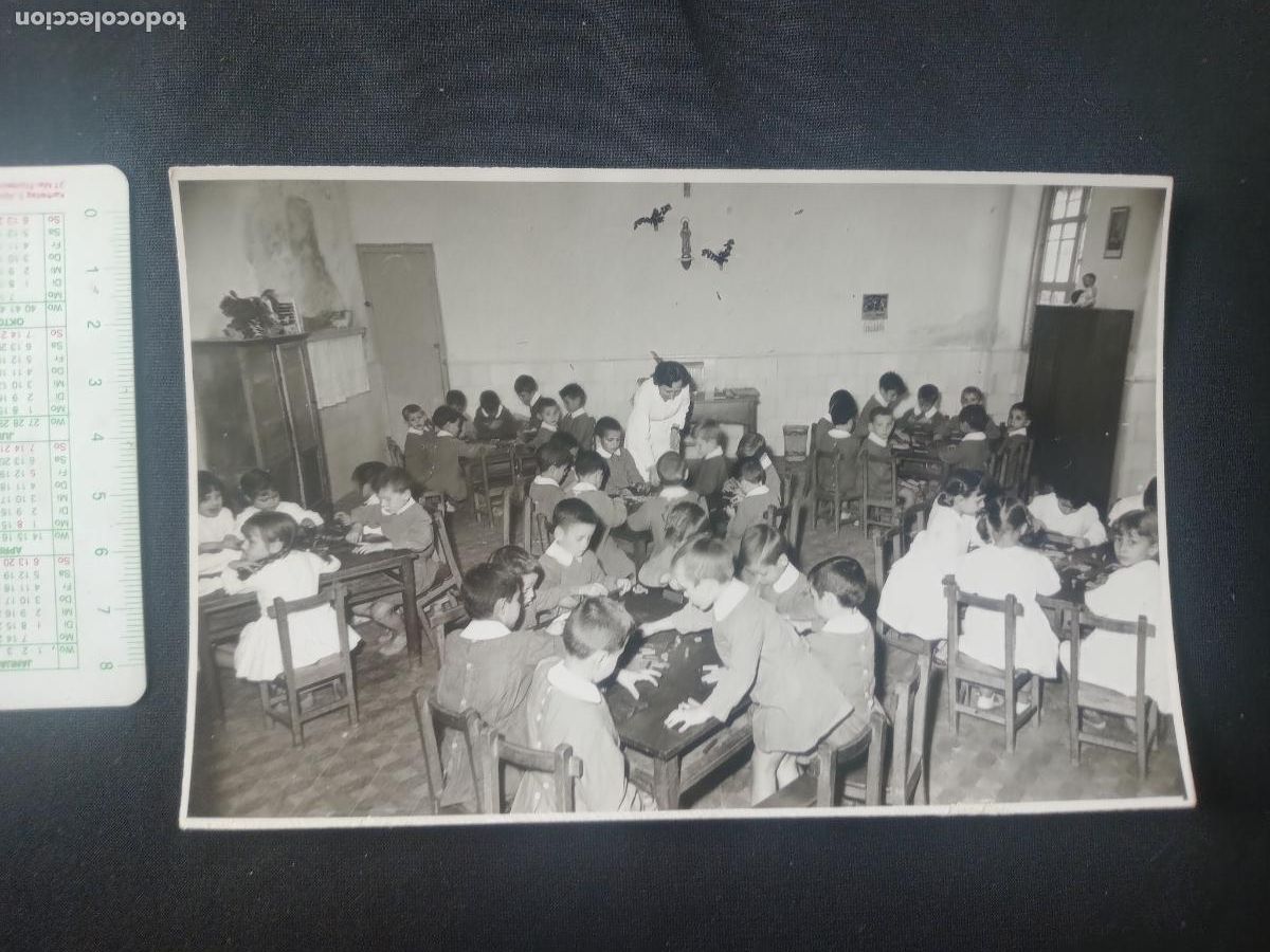 Fotograf&iacute;a antigua: ESCUELA, COLEGIO DR G&Oacute;MEZ FERRER, FOTOGRAFO CABRELLES VALENCIA