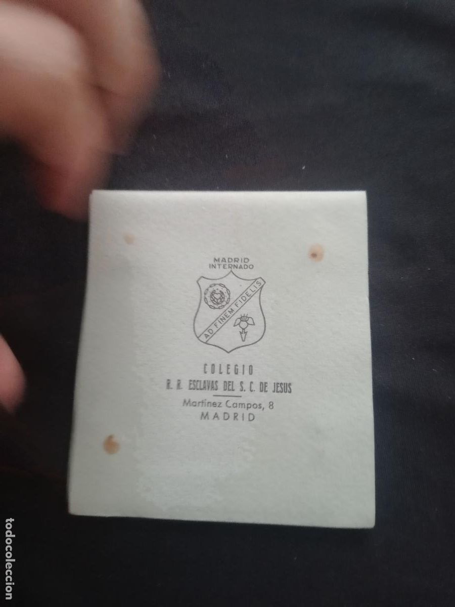 Alte Fotografie: Radiograf&iacute;a antigua 1957 Alumno colegio Esclavas de Jes&uacute;s, Madrid