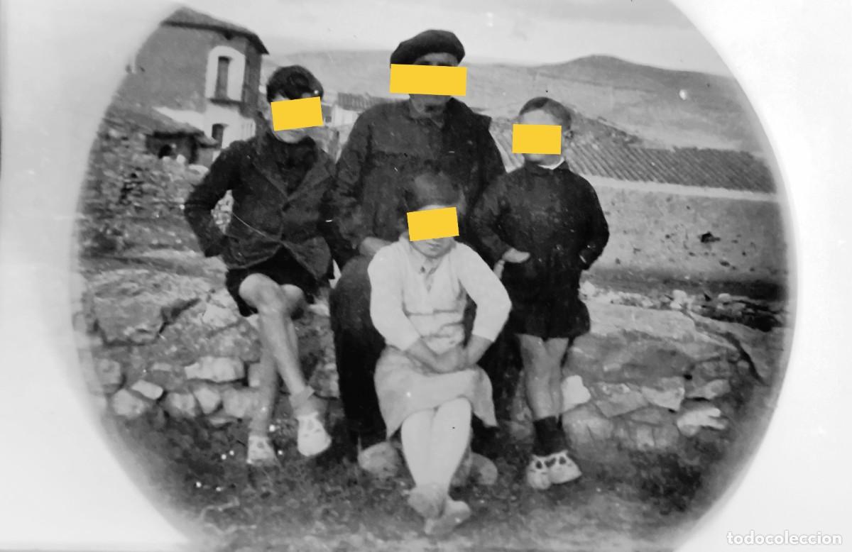 Alte Fotografie: Antiguo negativo de fotograf&iacute;a. A&ntilde;os 30.