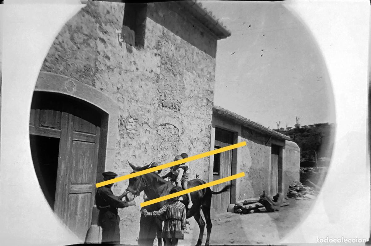 Antique Photography: Antiguo negativo de fotograf&iacute;a. A&ntilde;os 30.