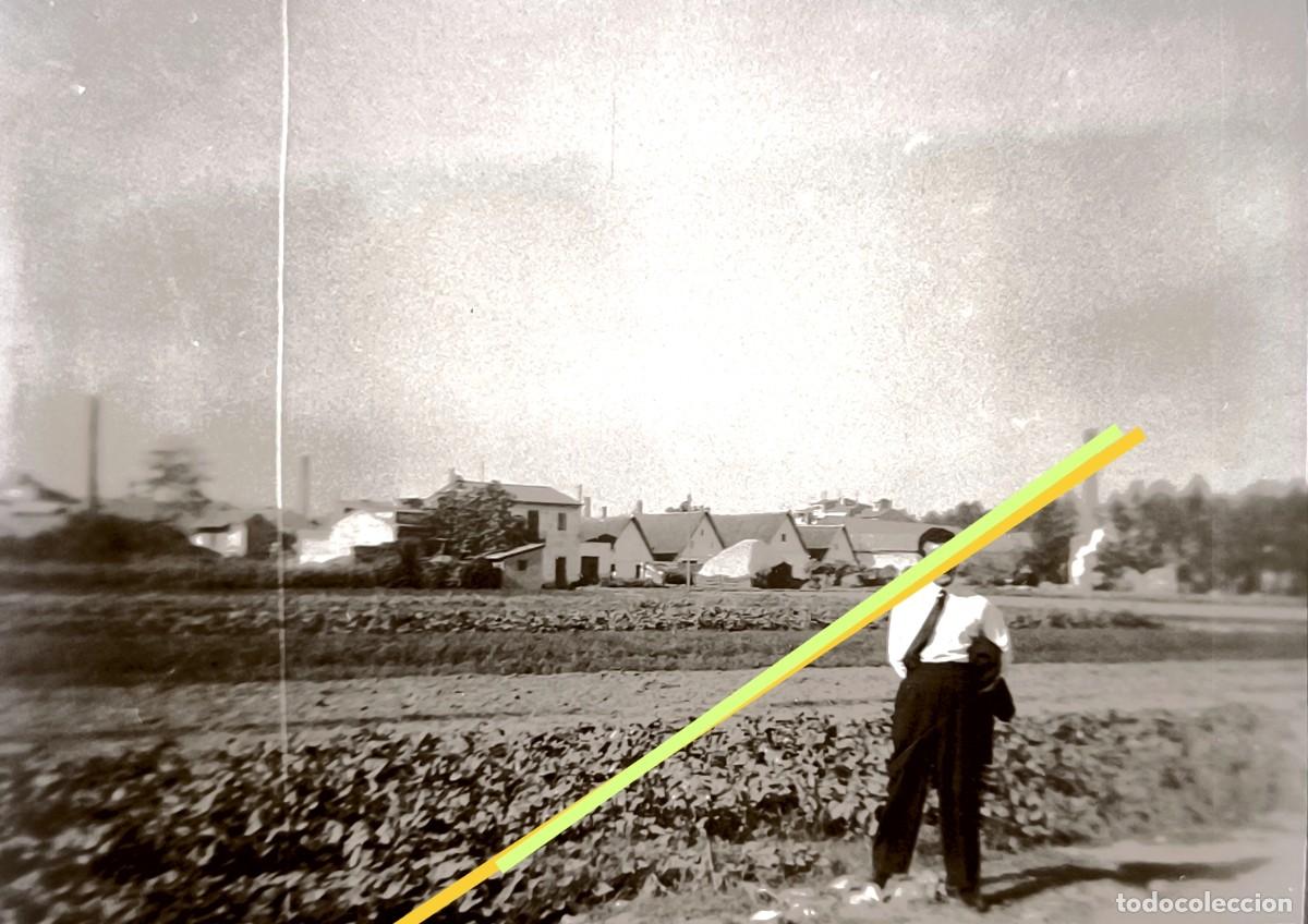 Antique Photography: Antiguo negativo de fotograf&iacute;a. Valencia.