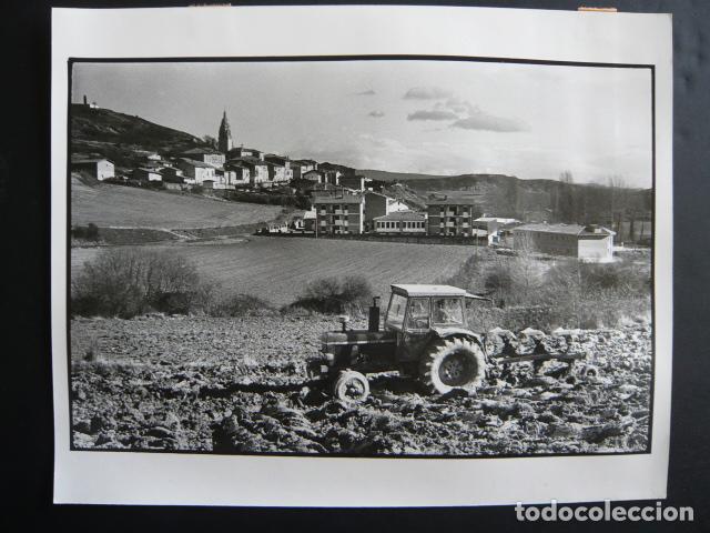 Fotografia antica: TREVI&Ntilde;O BURGOS VISTA ANTIGUA FOTOGRAFIA ORIGINAL 18 X 24 CM