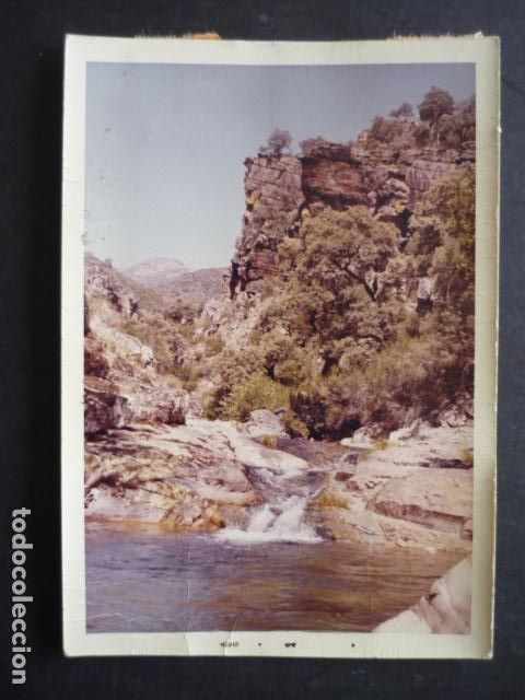 Photographie ancienne: LAS HURDES CACERES RIO BATUECAS ANTIGUA FOTOGRAFIA ORIGINAL 13 X 9 CM