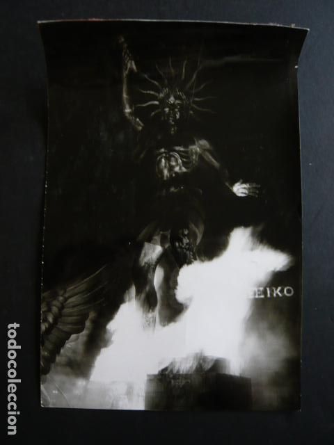 Fotografia antiga: VALENCIA FALLAS UNA FALLA COLOSO RODAS ANTIGUA FOTOGRAFIA 12 X 18 CM