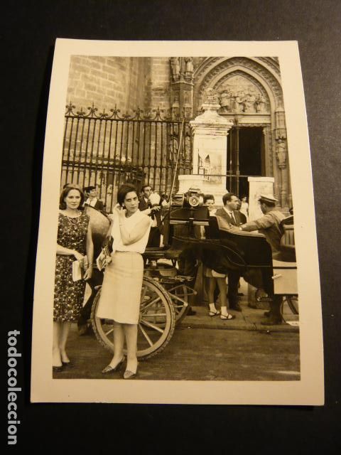 Fotografia antica: SEVILLA ANTIGUA FOTOGRAFIA 7,5 X 10,5 CM