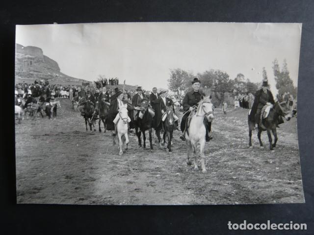 Antique Photography: ATIENZA GUADALAJARA FIESTA DE LA CABALLADA ANTIGUA FOTOGRAFIA ORIGINAL 18 X 12 CM