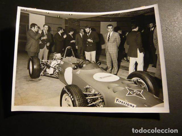 Antique Photography: AUTOMOVILISMO AUTOMOVIL LINCE FORMULA NACIONAL 1430 ANTIGUA FOTOGRAFIA ORIGINAL 13 X 18 CM