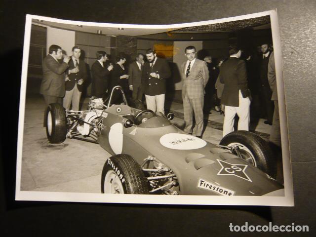 Antique Photography: AUTOMOVILISMO AUTOMOVIL LINCE FORMULA NACIONAL 1430 ANTIGUA FOTOGRAFIA ORIGINAL 13 X 18 CM