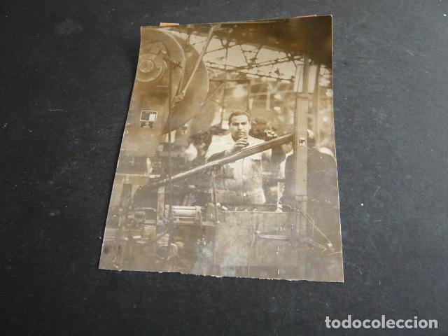 Antique Photography: TRETO CANTABRIA FABRICA FEMSA ANTIGUA FOTOGRAFIA ORIGINAL 12 X 17 CM