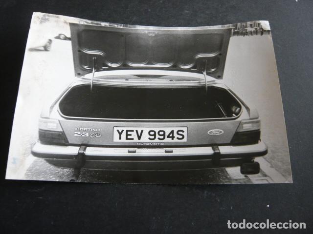 Antique Photography: AUTOMOVIL FORD CORTINA ANTIGUA FOTOGRAFIA ORIGINAL 13 X 18 CM