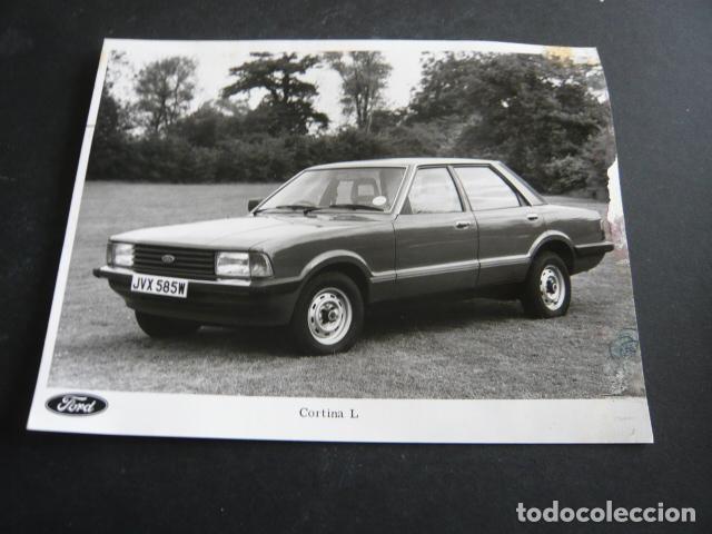 Antique Photography: AUTOMOVIL FORD CORTINA ANTIGUA FOTOGRAFIA ORIGINAL 13 X 18 CM