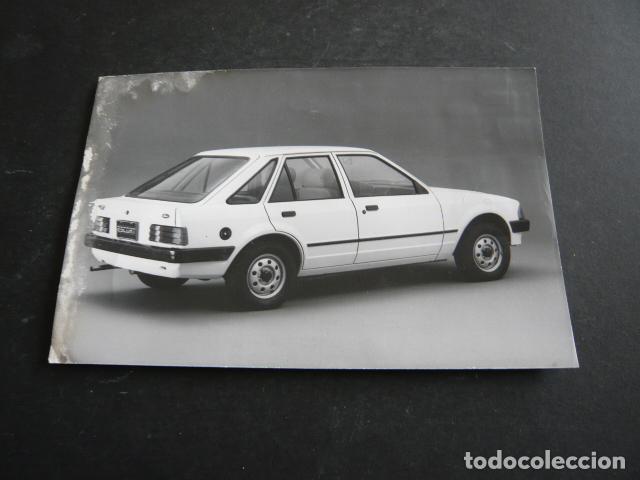 Antique Photography: AUTOMOVIL FORD ESCORT ANTIGUA FOTOGRAFIA ORIGINAL 13 X 18 CM