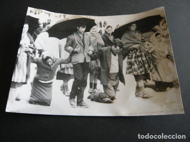 Antique Photography: PEREGRINACION AL SANTUARIO DE FATIMA ANTIGUA FOTOGRAFIA ORIGINAL 18 X 24 CM