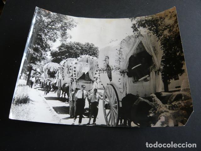 Antique Photography: ROMERIA DEL ROCIO 1965 ANTIGUA FOTOGRAFIA ORIGINAL 18 X 24 CM