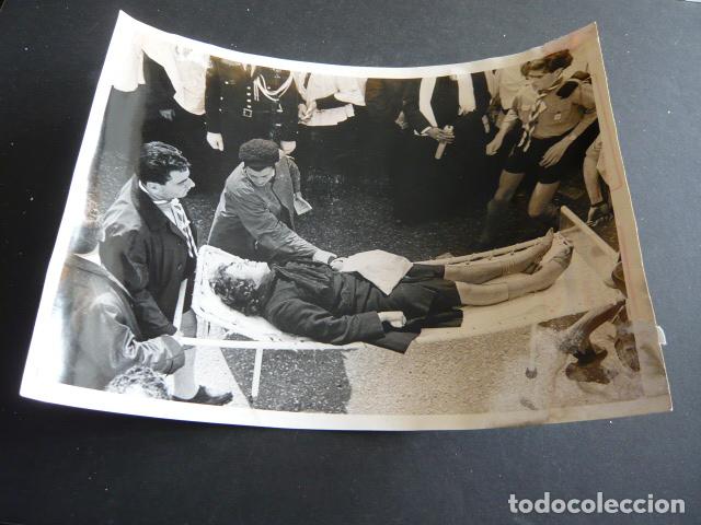Antique Photography: PEREGRINACION AL SANTUARIO DE FATIMA ANTIGUA FOTOGRAFIA ORIGINAL 18 X 24 CM