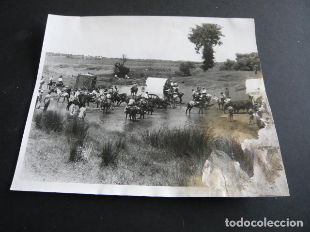 Antique Photography: ROMERIA DEL ROCIO ANTIGUA FOTOGRAFIA ORIGINAL 18 X 24 CM