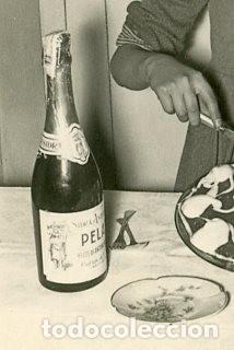 Fotografia antica: SIDRA PELAYO. ASTURIAS. CUMPLEA&Ntilde;OS CON TARTA. ASTURIAS