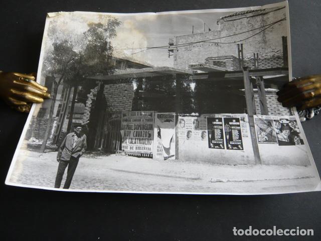 Fotograf&iacute;a antigua: ALCAZAR DE SAN JUAN CIUDAD REAL SOLAR CAPILLA CRISTO VILLAJOS ANTIGUA FOTOGRAFIA ORIGINAL 18 X 24 CM