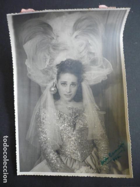 Fotografia antica: CELIA GAMEZ CANTANTE ACTRIZ ANTIGUA FOTOGRAF&Iacute;A 24 X 18 CM