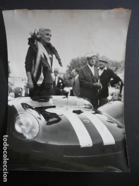 Antique Photography: CARRERA AUTOMOVILISMO AUTOMOVIL LOTUS 1964 ANTIGUA FOTOGRAF&Iacute;A 24 X 18 CM