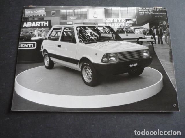 Antique Photography: SALON DEL AUTOMOVIL DE TURIN 1980 AUTOMOVIL INNOCENTI FOTOGRAFIA 12 X 18 CM