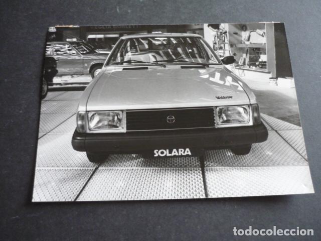Antique Photography: SALON DEL AUTOMOVIL DE TURIN 1980 AUTOMOVIL TALBOT SOLARA FOTOGRAFIA 13 X 18 CM