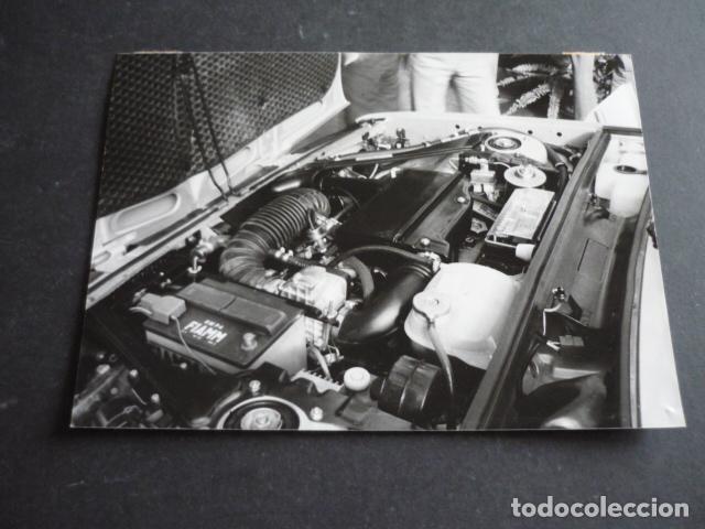 Antique Photography: SALON DEL AUTOMOVIL DE TURIN 1980 AUTOMOVIL TALBOT SOLARA FOTOGRAFIA 13 X 18 CM
