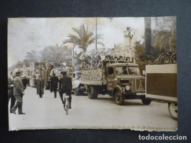 Fotograf&iacute;a antigua: CORDOBA ROMERIA MOTORIZADA A NUESTRA SE&Ntilde;ORA DE LINARES ANTIGUA FOTOGRAFIA ORIGINAL 12 X 17 CM