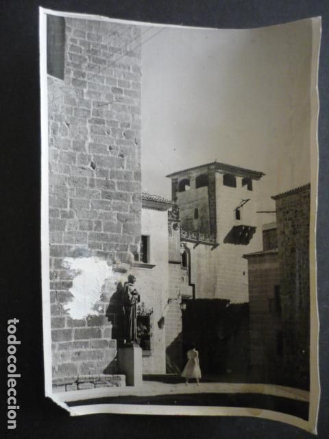 Antique Photography: CACERES ESCENA URBANA 1973 ANTIGUA FOTOGRAFIA ORIGINAL 12 X 16 CM