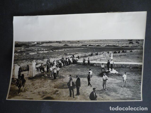 Antique Photography: CIUDADELA MENORCA LA COLGADA FIESTA DE SAN JUAN ANTIGUA FOTOGRAFIA ORIGINAL 12 X 18 CM