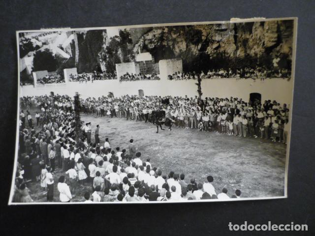 Antique Photography: CIUDADELA MENORCA LA COLGADA FIESTA DE SAN JUAN ANTIGUA FOTOGRAFIA ORIGINAL 12 X 18 CM