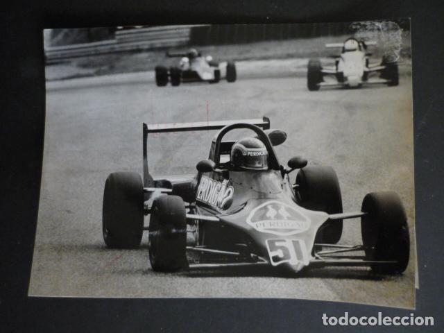 Antique Photography: RALLYE MAURICIO GUGGELMIN AUTOMOVILISTA ANTIGUA FOTOGRAFIA ORIGINAL 24 X 18 CM