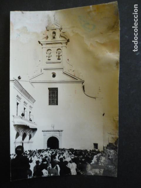 Fotografia antica: CASTELLON OFRENDA VIRGEN DEL LIDON ANTIGUA FOTOGRAFIA ORIGINAL 18 X 13 CM