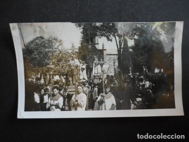 Antique Photography: GALICIA NUESTRA SE&Ntilde;ORA DE LA SALUD CAMPO DE LA FERIA ROMERIA ANTIGUA FOTOGRAFIA ORIGINAL 10 X 18 CM